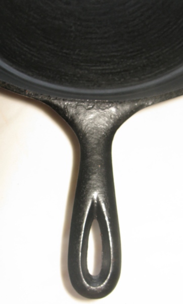 Skillet Handle Top View